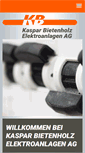 Mobile Screenshot of bietenholz-elektroanlagen.ch